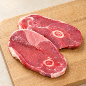 Chuletas de pierna de cordero