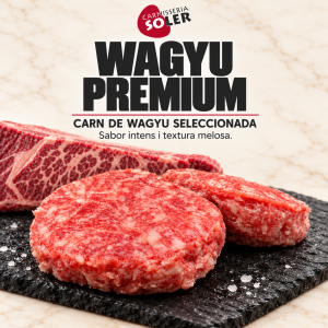 Hamburguesa de Wagyu Premium