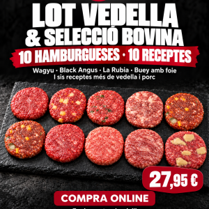 Lot Vedella & Selecció Bovina - 10 hamburgueses